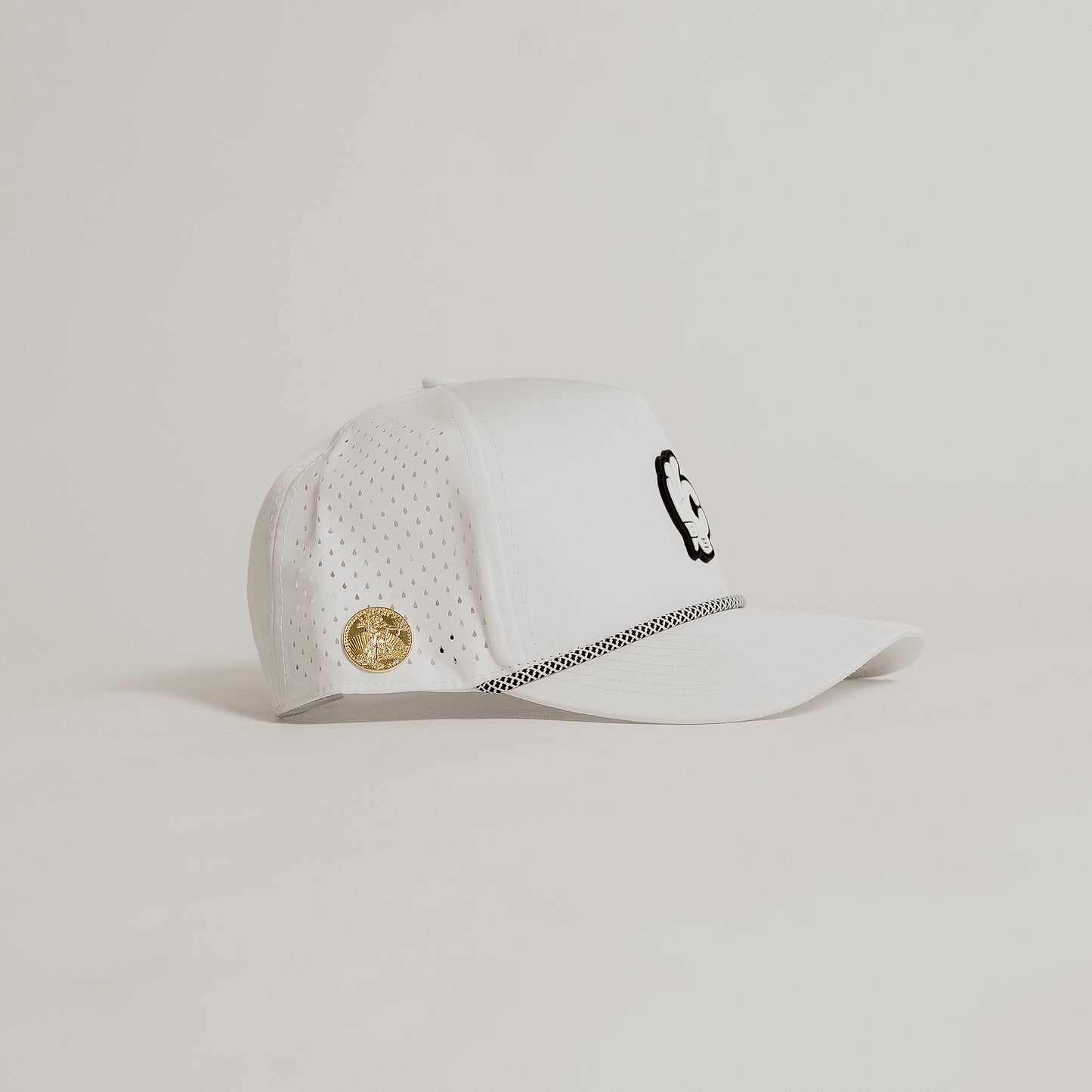 Fairway White w/American Flag