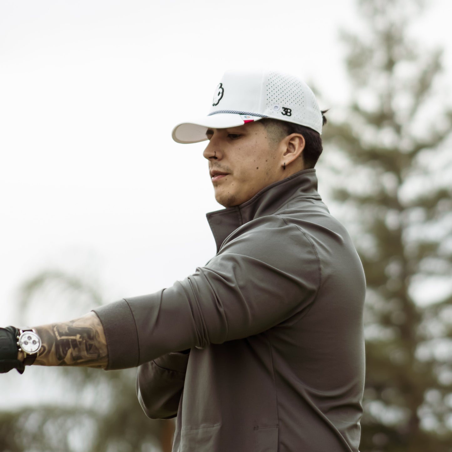 Fairway White w/Mexican Flag