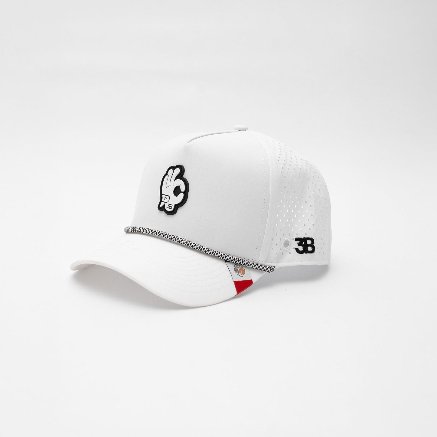 Fairway White w/Mexican Flag