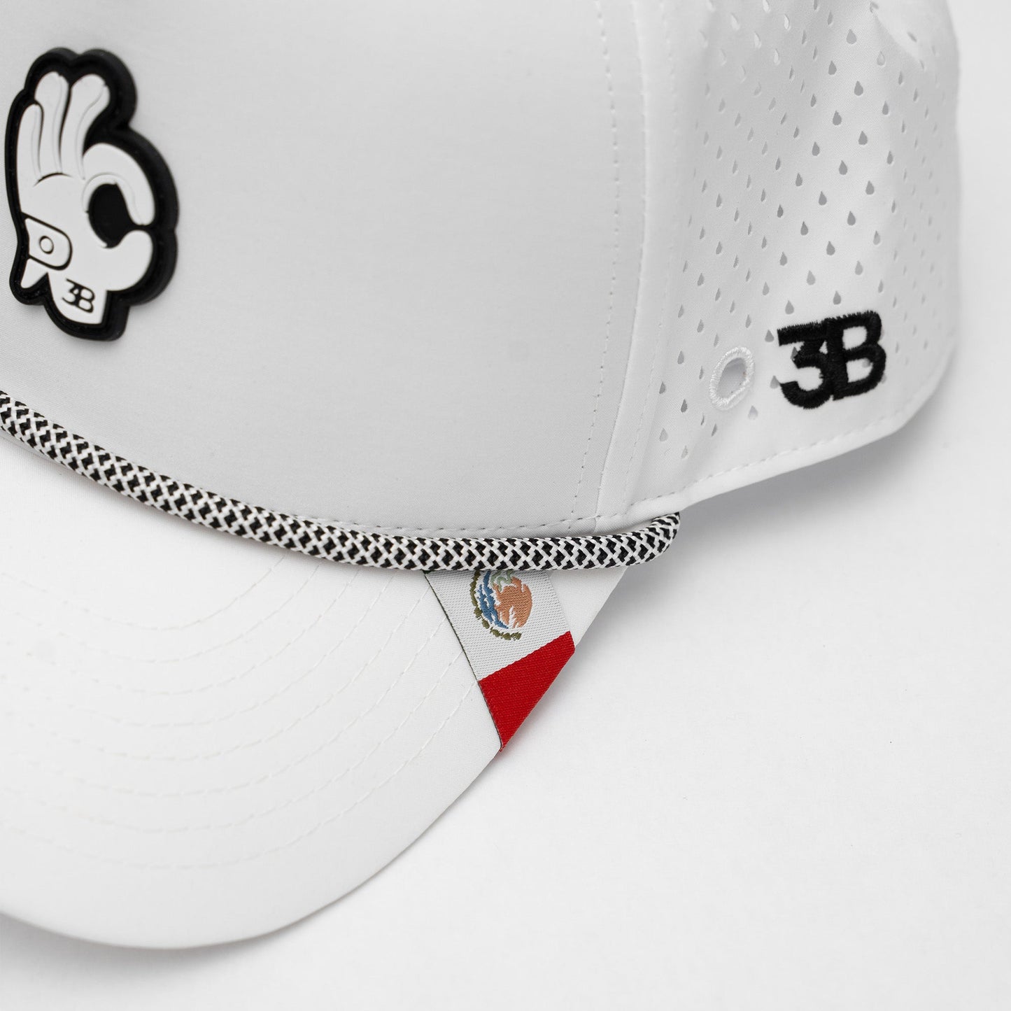 Fairway White w/Mexican Flag