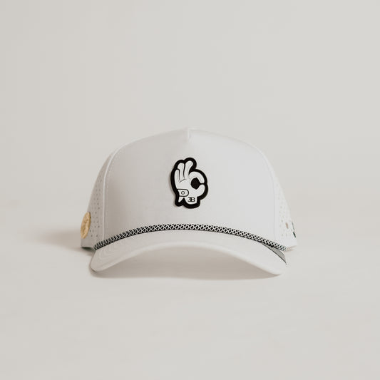 Fairway White w/American Flag