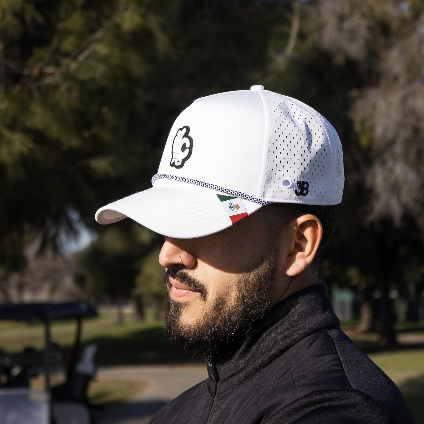 Fairway White w/Mexican Flag